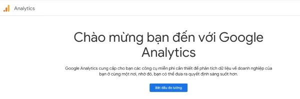 bat dau do luong google Analytics