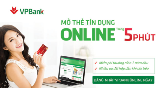 mở thẻ tín dụng vpbank