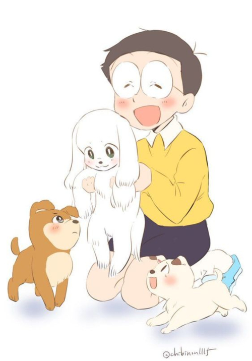 doraemon và nobita cute