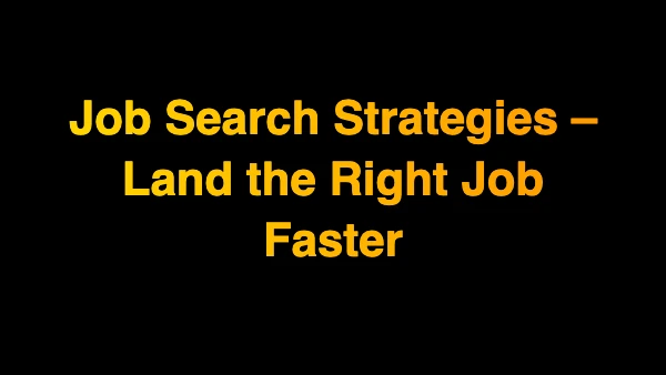 Job Search