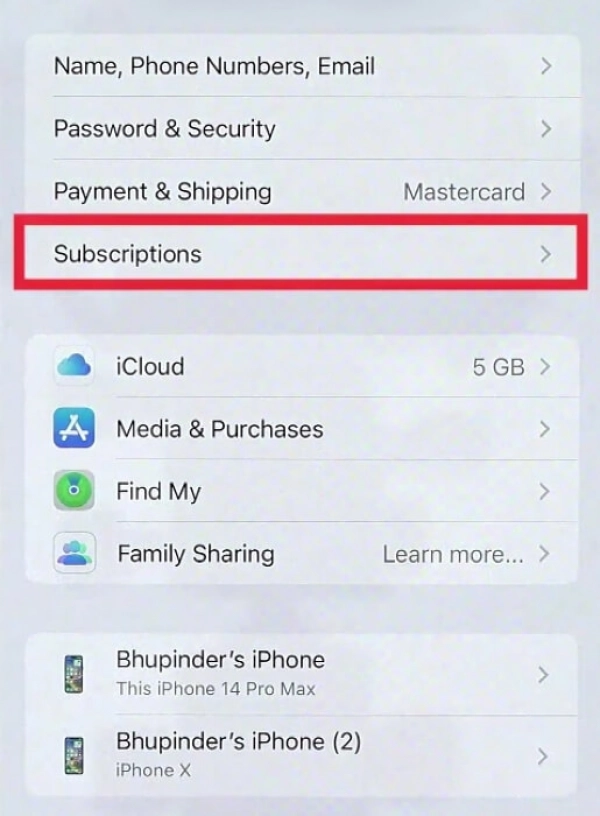 Subscriptions