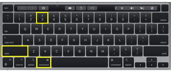 Capture entire Mac screen with keyboard shortcut