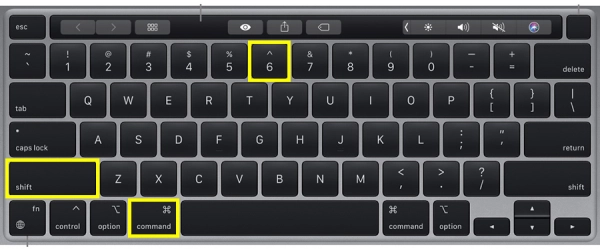 Capture Touch Bar on MacBook