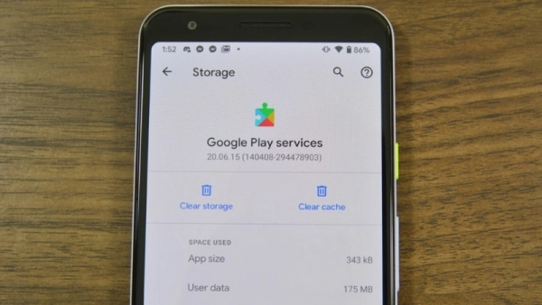 Clear Google Play Services cache and memory