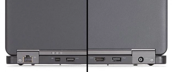 Display and Ports of Dell Latitude E7450