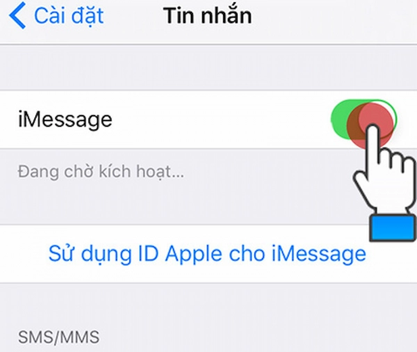 enable iMessage