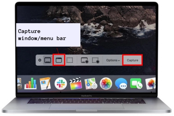 How to take a screenshot of a window on your MacBook screen