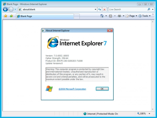 Internet Explorer 7