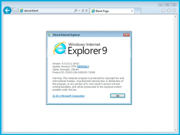 Internet Explorer 9