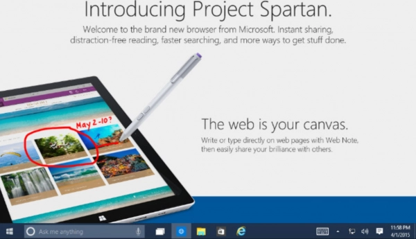 Microsoft Edge - Spartan