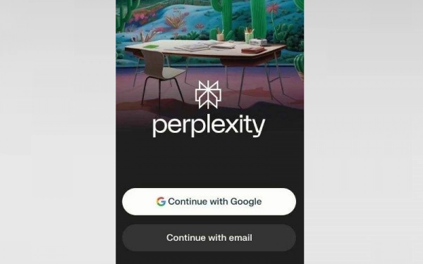 Open the app and start using Perplexity AI's features