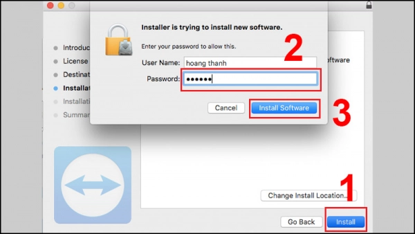 Select Install Software