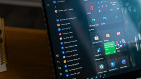 Some unused apps on Galaxy Book Pro