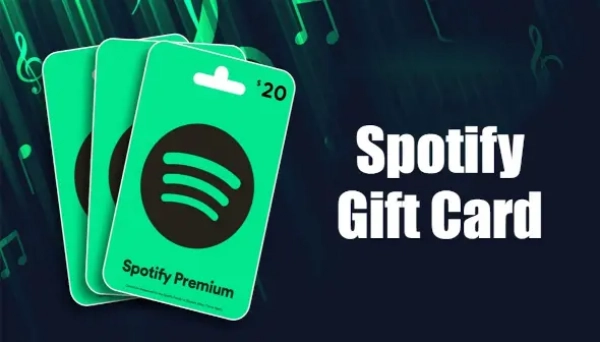 spotify premium gift card