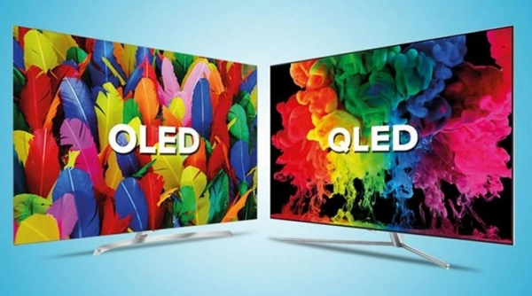 	The design of OLED TV and QLED TV screens are both considered thin and compact, suitable for any space.