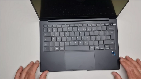 The Galaxy Book Pro's TouchPad is not well-finished