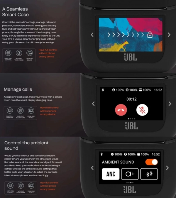 Touchscreen Functionality Like a Smartwatch