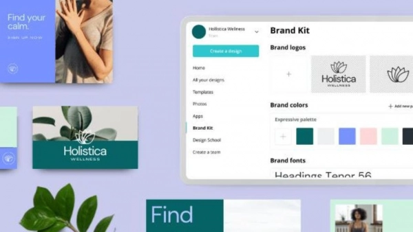 Use Canva Pro to create professional branding