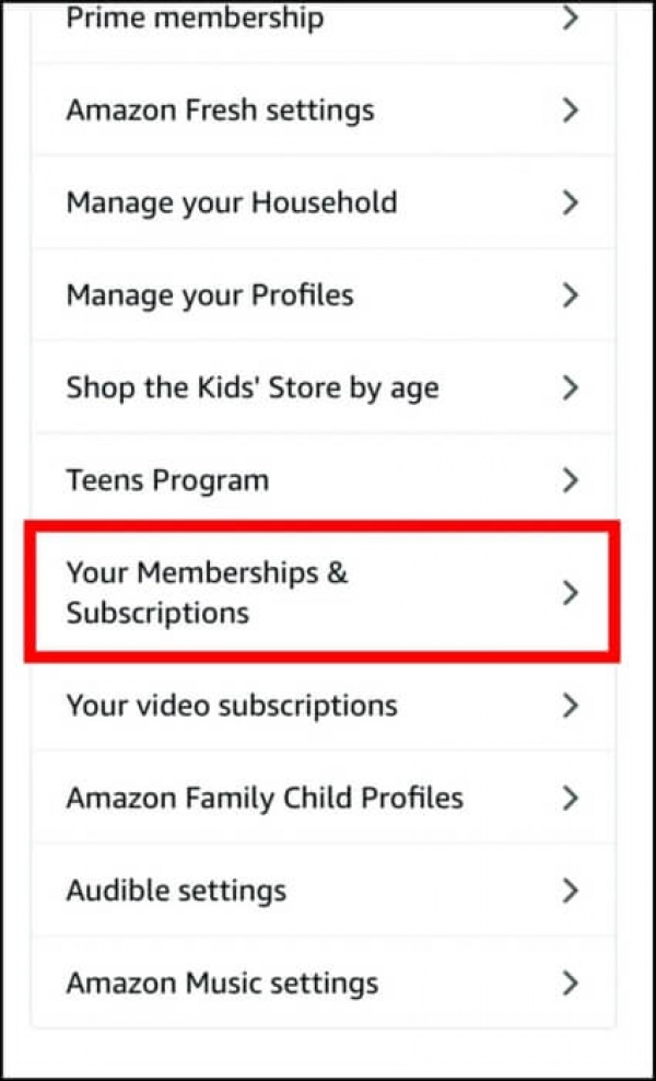 Your Memberships & Subscriptions