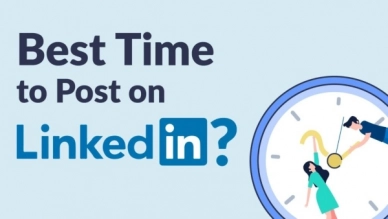 When is the best time to post on LinkedIn?