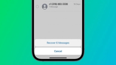 How do you find deleted messages on iPhone?