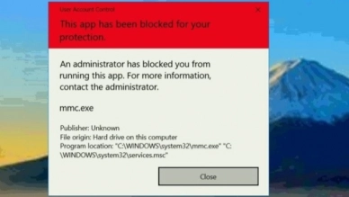 Fixing the "This App Has Been Blocked for Your Protection" Error on Windows