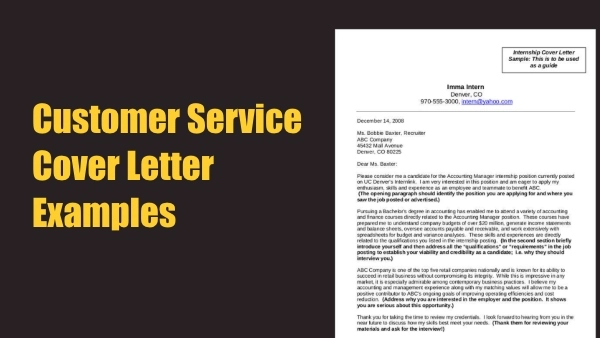 Customer Service Cover Letter Examples (Expert Tips + Free Templates)