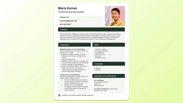 Customer Service Resume Examples: Templates & Tips to Land the Job