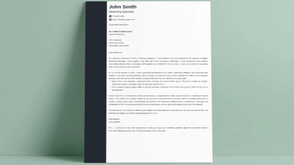 Modern Cover Letter Templates (Free Examples & Expert Tips)