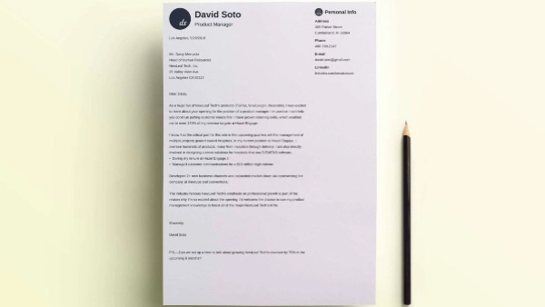 Simple Cover Letter Template (Free Examples + Writing Guide)