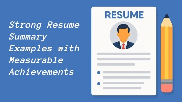 Strong Resume Summary Examples with Measurable Achievements